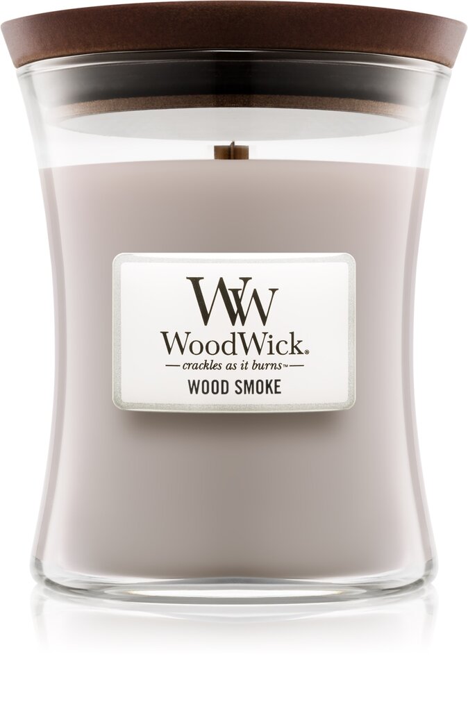 WoodWick lõhnaküünal Wood Smoke, 85 g цена и информация | Küünlad, küünlajalad | hansapost.ee