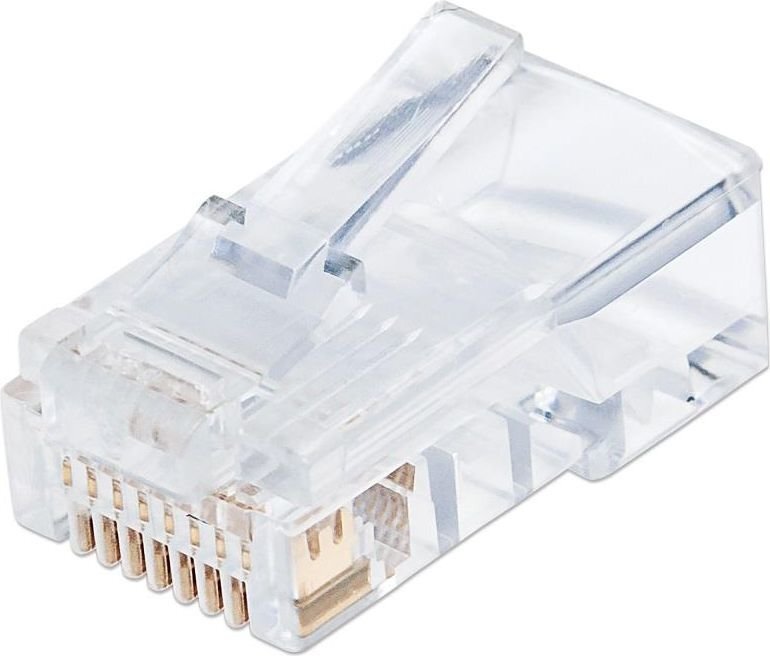 Pistikud Tehniliselt RJ45 8P8C Cat6, 100 tk. hind ja info | Juhtmed ja kaablid | hansapost.ee