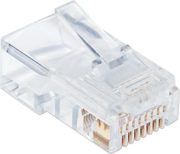 Pistikud Tehniliselt RJ45 8P8C Cat6, 100 tk. hind ja info | Juhtmed ja kaablid | hansapost.ee