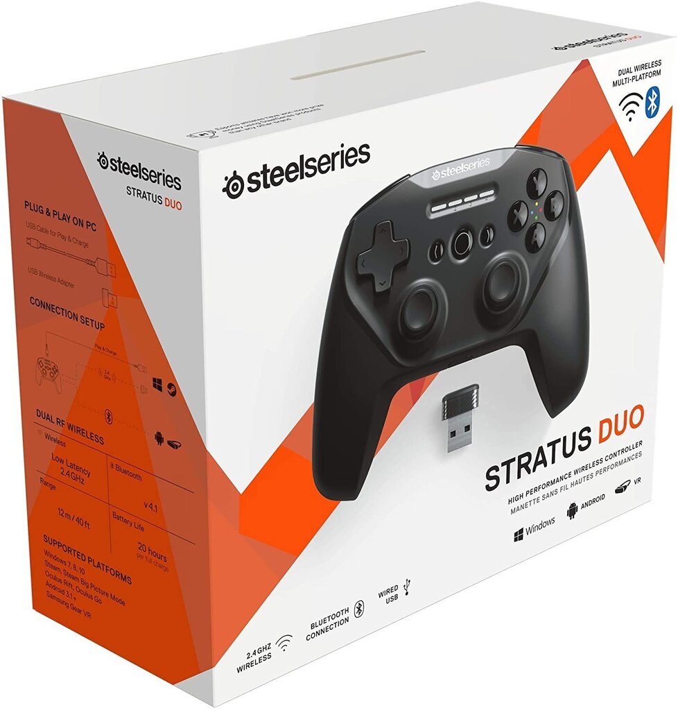 SteelSeries Stratus Duo hind ja info | Mängupuldid | hansapost.ee