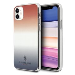 Чехол US Polo USHCN61TRDGRB для iPhone 11, красный/синий цена и информация | Чехлы для телефонов | hansapost.ee