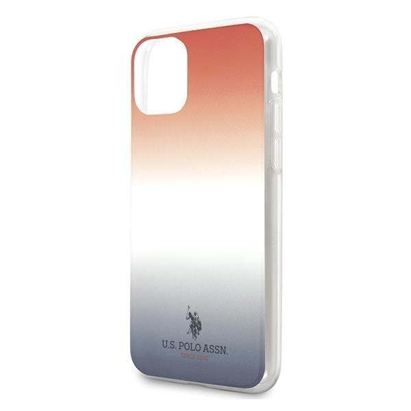US Polo USHCN65TRDGRB iPhone 11 Pro Max punane-sinine hind ja info | Telefonide kaitsekaaned ja -ümbrised | hansapost.ee