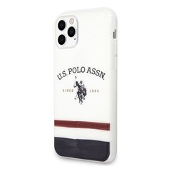 Чехол US Polo USHCN58PCSTRB для iPhone 11 Pro, белый цена и информация | Чехлы для телефонов | hansapost.ee