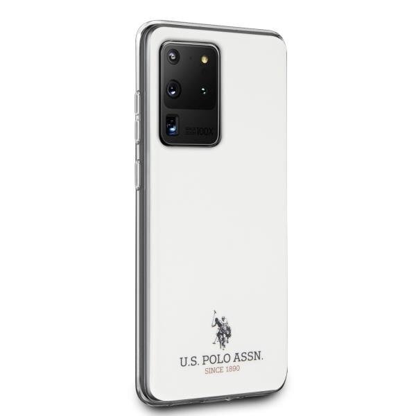 US Polo USHCS69TPUWH S20 Ultra G988 valge цена и информация | Telefonide kaitsekaaned ja -ümbrised | hansapost.ee