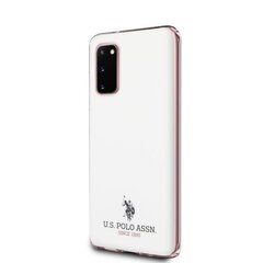Чехол US Polo USHCS62TPUWH для Samsung Galaxy S20 G980, белый цена и информация | Чехлы для телефонов | hansapost.ee