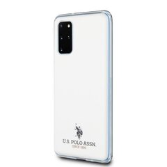Чехол US Polo USHCS67TPUWH для Samsung Galaxy S20+ G985, белый цена и информация | Чехлы для телефонов | hansapost.ee