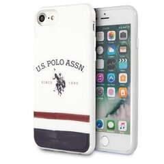 Чехол US Polo USHCI8PCSTRB для iPhone 7/8 / SE 2022 / SE 2020, белый цена и информация | Чехлы для телефонов | hansapost.ee