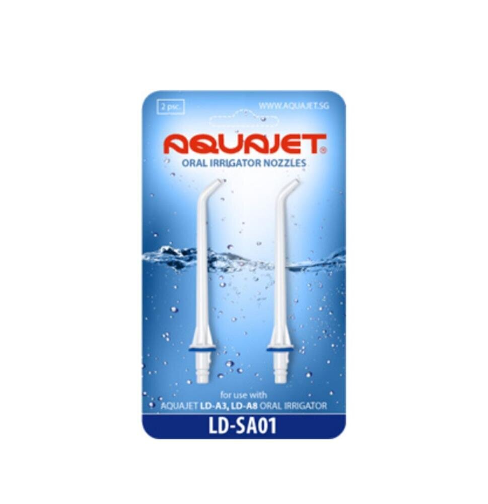 Aquajet LD-A3/LD-A8. цена и информация | Elektriliste hambaharjade otsikud | hansapost.ee