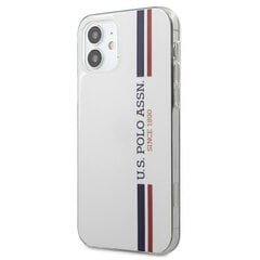 Чехол US Polo для iPhone 12 mini, белый цена и информация | Чехлы для телефонов | hansapost.ee