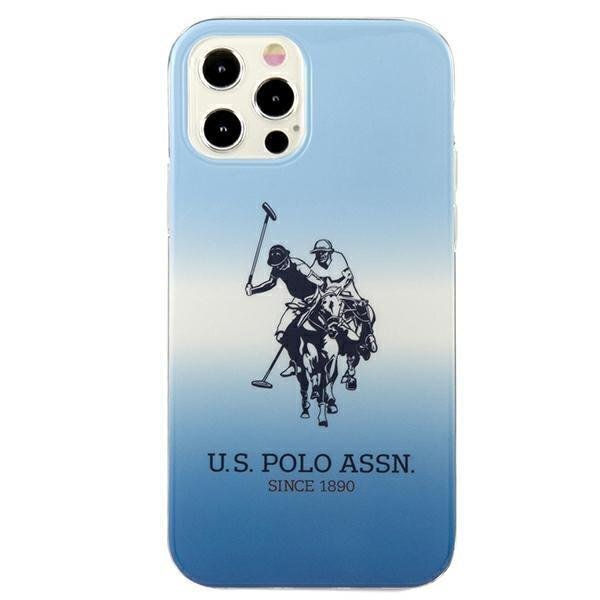 US Polo USHCP12MPCDGBL iPhone 12/12 Pro 6.1 " sinine Gradient Collection цена и информация | Telefonide kaitsekaaned ja -ümbrised | hansapost.ee