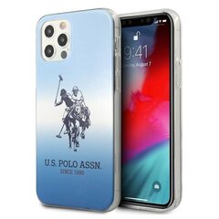 US Polo USHCP12MPCDGBL iPhone 12/12 Pro 6.1 " sinine Gradient Collection hind ja info | Telefonide kaitsekaaned ja -ümbrised | hansapost.ee