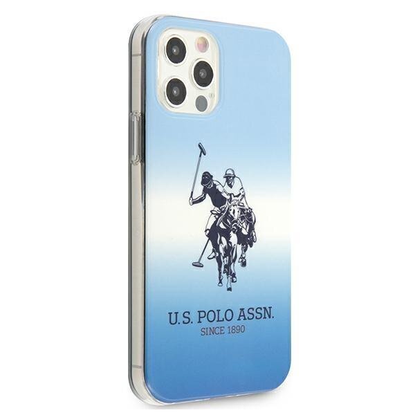 US Polo USHCP12MPCDGBL iPhone 12/12 Pro 6.1 " sinine Gradient Collection hind ja info | Telefonide kaitsekaaned ja -ümbrised | hansapost.ee