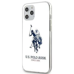 Чехол US Polo для iPhone 12 Pro Max, белый цена и информация | Чехлы для телефонов | hansapost.ee