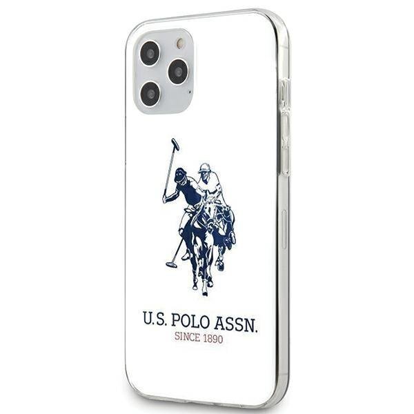 US Polo USHCP12LTPUHRWH iPhone 12 Pro Max 6.7 " valge Shiny Big Logo цена и информация | Telefonide kaitsekaaned ja -ümbrised | hansapost.ee