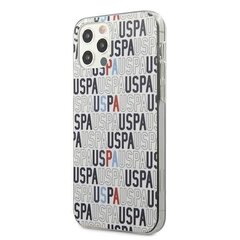 US Polo USHCP12MPCUSPA6 iPhone 12/12 Pro 6.1 " valge Logo Mania Collection hind ja info | Telefonide kaitsekaaned ja -ümbrised | hansapost.ee