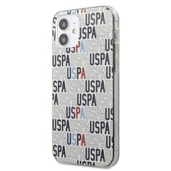 US Polo USHCP12SPCUSPA6 iPhone 12 mini 5.4 " valge Logo Mania Collection hind ja info | Telefonide kaitsekaaned ja -ümbrised | hansapost.ee