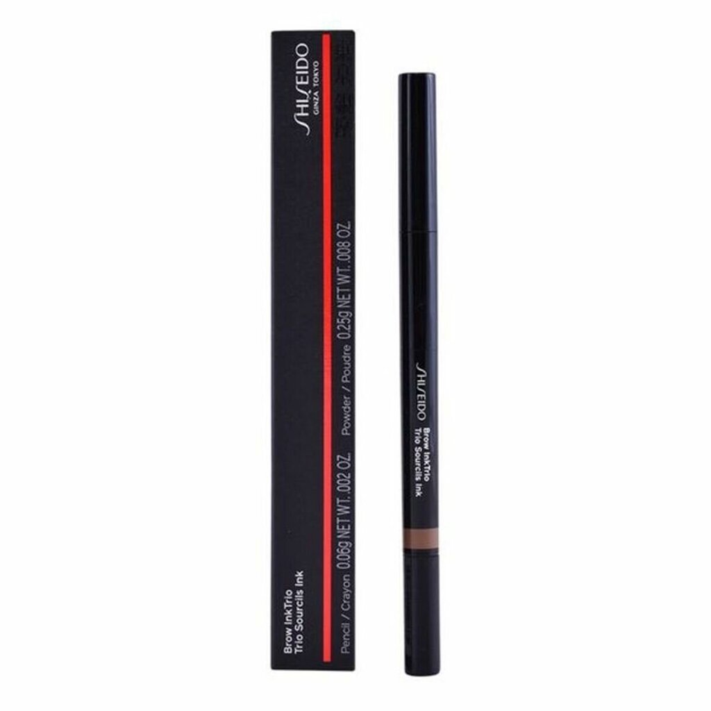 Shiseido Brow InkTrio - Eyebrow Pencil 02 Taupe #917047 цена и информация | Kulmupliiatsid, -puudrid ja -värvid | hansapost.ee