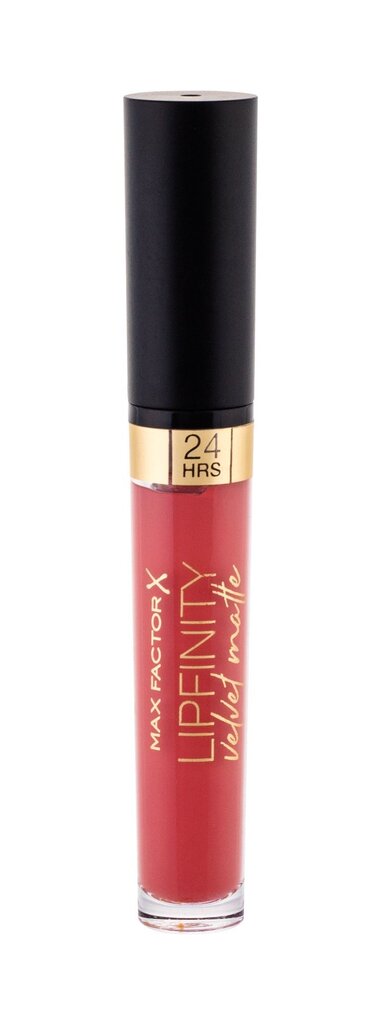 Vedel huulepulk Max Factor Lipfinity Velvet Matte 3,5 ml, 045 Posh Pink hind ja info | Huulekosmeetika | hansapost.ee