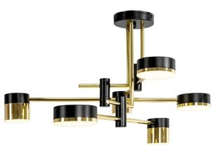 LED rippvalgusti Orchestra 6, Black/Gold цена и информация | Люстры | hansapost.ee