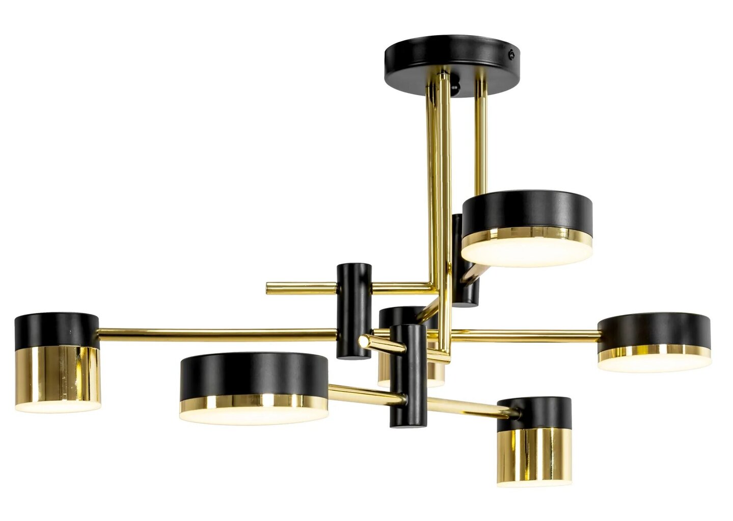 LED rippvalgusti Orchestra 6, Black/Gold price and information | Rippvalgustid | hansapost.ee