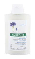 Шампунь для волос Klorane Anti-Yellowing, 200 мл цена и информация | Шампуни | hansapost.ee