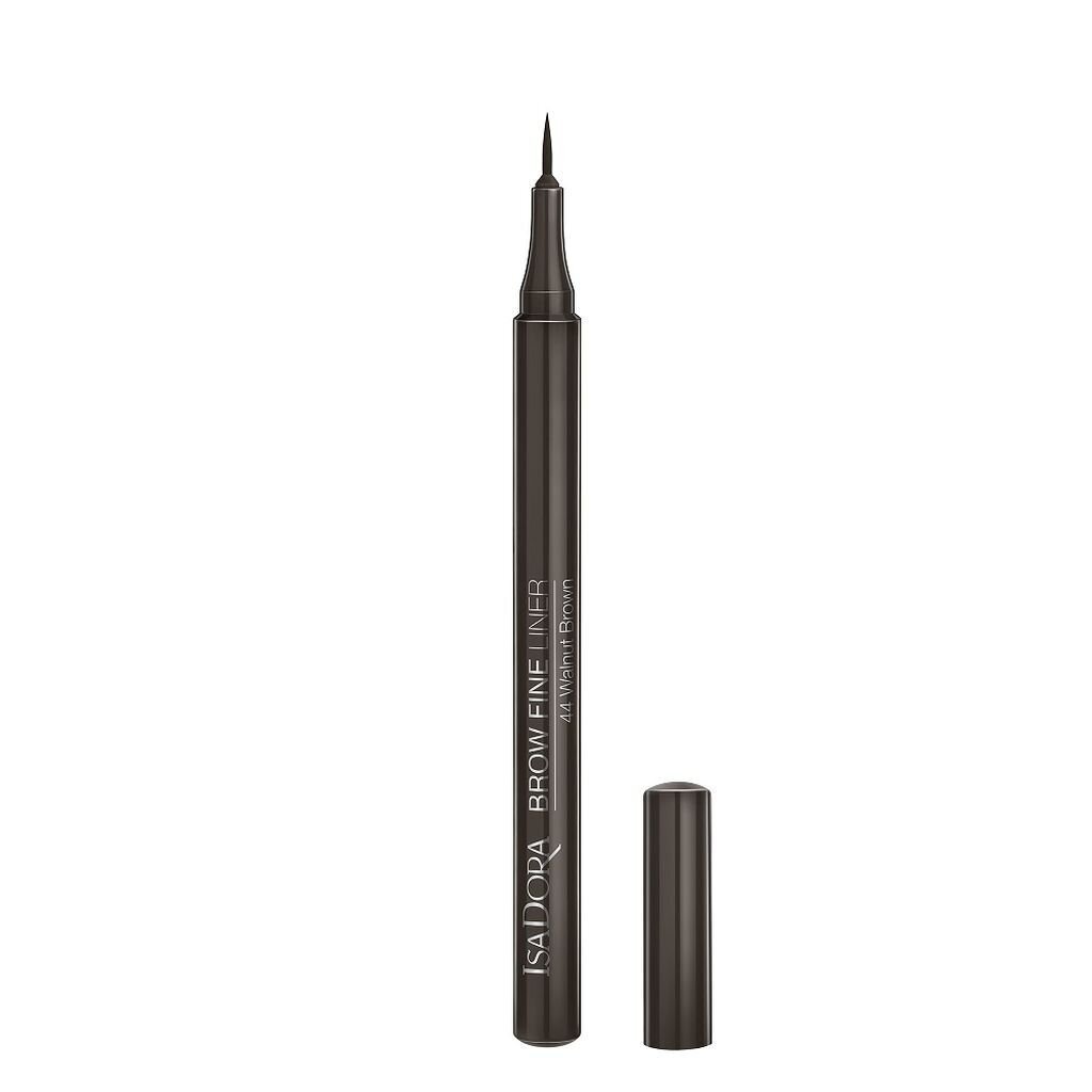 Kulmulainer IsaDora BROW FINE 1.1 ml, 44 Walnut Brown цена и информация | Kulmupliiatsid, -puudrid ja -värvid | hansapost.ee