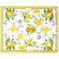 Dekoratiivne laudlina Ambition Lemon, valge - hall - roheline - kollane,160 x 280 cm цена и информация | Lauakatted, laudlinad ja servjetid | hansapost.ee