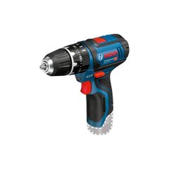 Аккумуляторная ударная дрель Bosch GSB 12V-15, 12 В, (без аккумулятора и зарядного устройства) цена и информация | Дрели и шуруповёрты | hansapost.ee