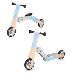 Беговел - самокат Spokey 2in1 Woo-Ride Multi, синий/коричневый цена и информация | Spokey Уличные игрушки для детей | hansapost.ee
