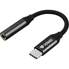 Adapter YENKEE, USB C - 3.5 mm Jack hind ja info | USB adapterid ja jagajad | hansapost.ee