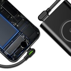 McDodo telefonikaabel, kiirlaadimine, 90° LED nurga all, iPhone'ile 1.2m hind ja info | Mcdodo Kodumasinad | hansapost.ee