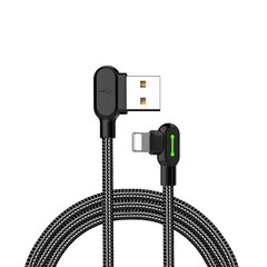 Телефонный кабель McDodo, быстрая зарядка, угол 90°, для iPhone 1,2 м цена и информация | Кабели и провода | hansapost.ee