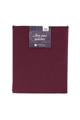 Tekstiilikompanii стеганое сатиновое одеяло, бордовое, 90 х 200 + 30 см цена и информация | Простыни | hansapost.ee