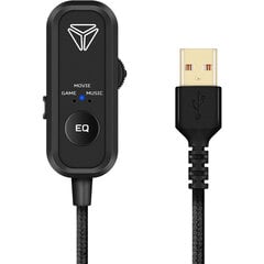 Виртуальная звуковая карта YENKEE YUA 100 7.1, 2.0 USB- разъем 3,5 мм цена и информация | Звуковые карты | hansapost.ee