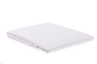 Простыня сатиновая стеганая Tekstilikompanii, белая, 140 x 200 + 30 см цена и информация | Сетки для кроватей | hansapost.ee