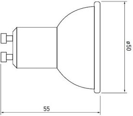 Led pirn GTV GU10 10 W, 220-240 V, 3000K, 720lm, 120° hind ja info | Gtv Remondikaubad, sanitaartehnika ja kütteseadmed | hansapost.ee