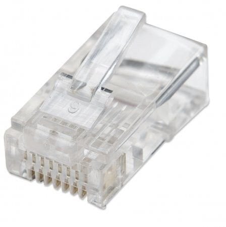 Pistikud Intellinet RJ45 Cat5, 100 tk. hind ja info | Juhtmed ja kaablid | hansapost.ee