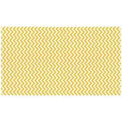 Dekoratiivne laudlina Ambition Yellow Stripes, valge - kollane, 160 x 280 cm hind ja info | Lauakatted, laudlinad ja servjetid | hansapost.ee