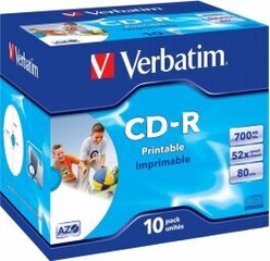CD-R-plaadid Verbatim 43325 hind ja info | Vinüülplaadid, CD, DVD | hansapost.ee