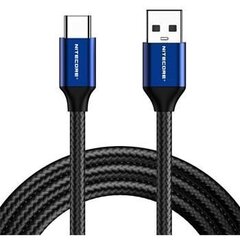 Кабель Nitocore USB-C TO USB-A 2.0 цена и информация | Кабели и провода | hansapost.ee