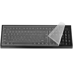Защитный силиконовый чехол для настольной клавиатуры Techly цена и информация | Клавиатуры | hansapost.ee