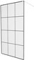 Walk-in dušisein Mexen Kioto, valge/must muster 70,80,90,100,110,120x200 cm hind ja info | Dušiseinad ja dušiuksed | hansapost.ee
