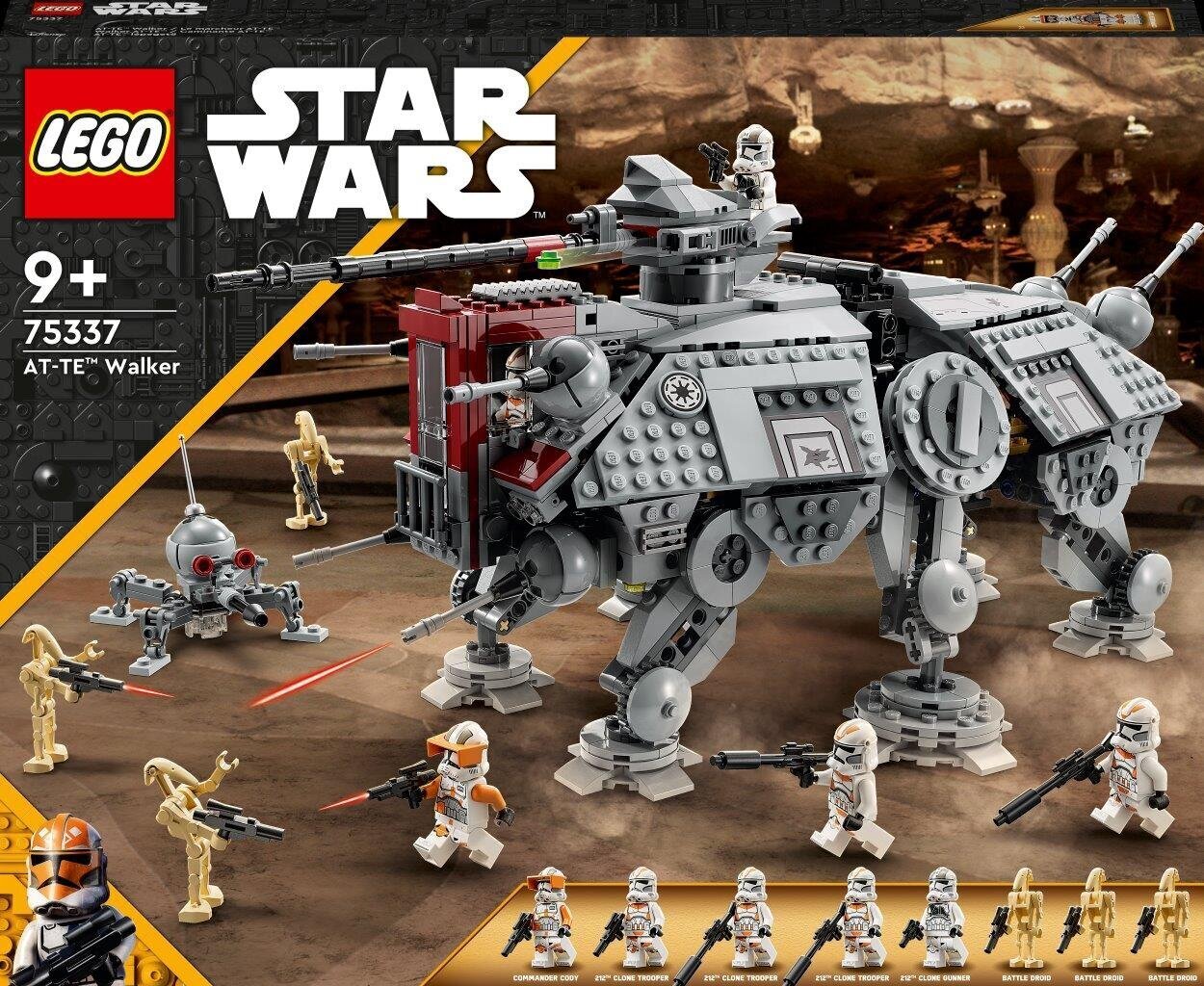 75337 LEGO® Star Wars AT-TE Walker kõndija цена и информация | Klotsid ja konstruktorid | hansapost.ee