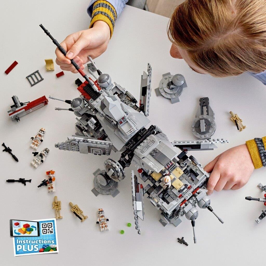 75337 LEGO® Star Wars AT-TE Walker kõndija цена и информация | Klotsid ja konstruktorid | hansapost.ee