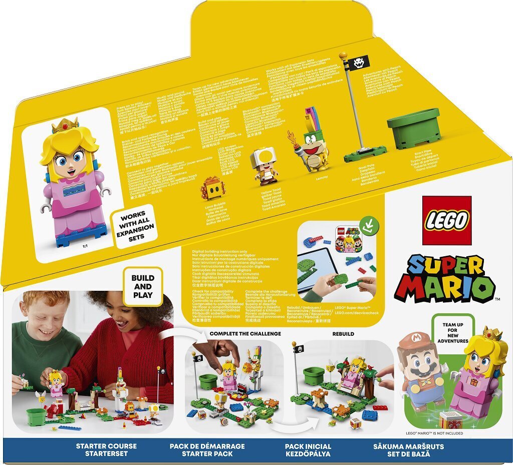 71403 LEGO® Super Mario seiklused koos Peachiga stardikomplekt цена и информация | Klotsid ja konstruktorid | hansapost.ee