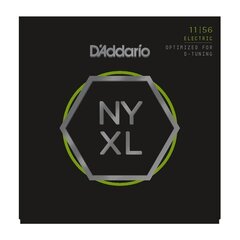 Струны для электрогитары D'Addario NYXL1156 цена и информация | D'Addario Аудио- и видеоаппаратура | hansapost.ee