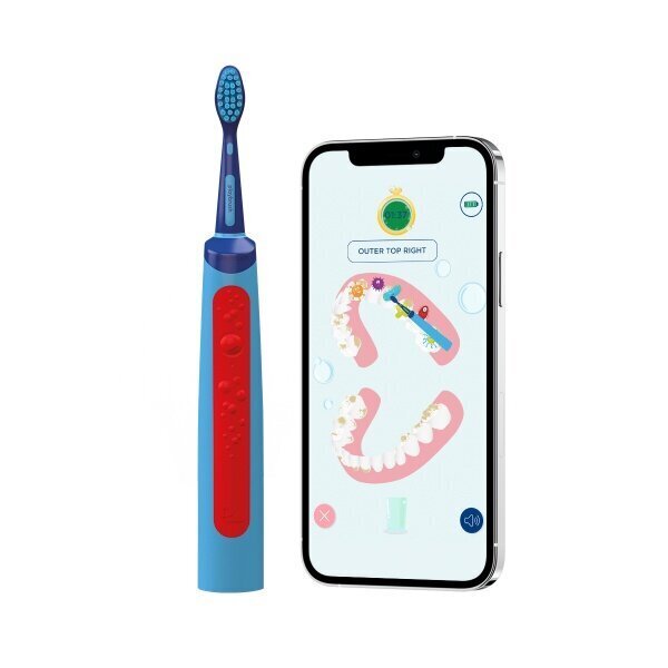 Playbrush Smart Sonic elektriline hambahari lastele alates 6. eluaastast, sinine hind ja info | Elektrilised hambaharjad | hansapost.ee