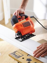 Tikksaag Black&Decker KS701EK 70 mm 520 W цена и информация | Пилы, циркулярные станки | hansapost.ee