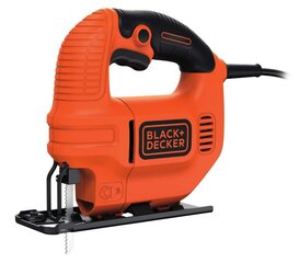 Лобзик Black&Decker KS501EK 65 мм 400 Вт цена и информация | Пилы, циркулярные станки | hansapost.ee