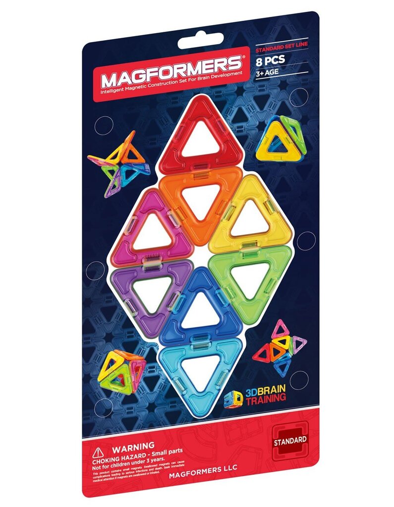 Magnetiga konstruktor Magformers Triangle, 63085 цена и информация | Klotsid ja konstruktorid | hansapost.ee